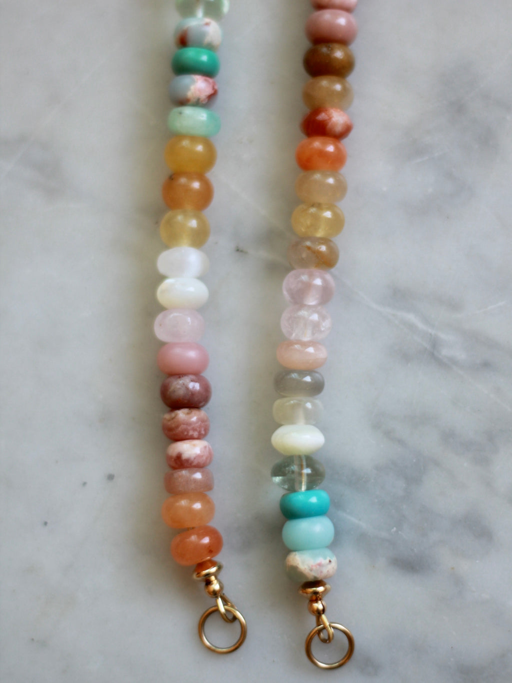 Symmetrical Rainbow Necklace