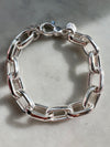 Large Link Sterling Bracelet